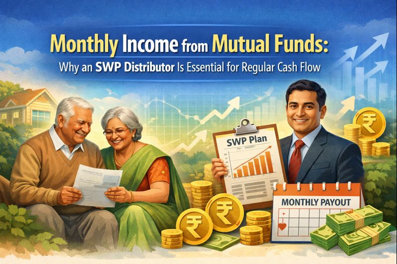 Monthly Income from Mutual Funds: Why an SWP Distributor Is Essential for Regular Cash Flow