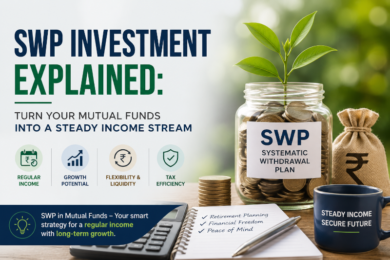 SWP Investment Explained: Turn Your Mutual Funds Into a Steady Income Stream