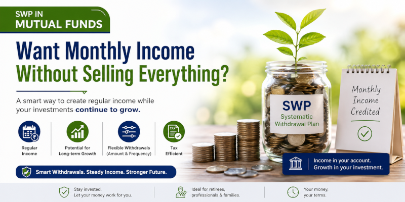 Want Monthly Income Without Selling Everything? Understand SWP in Mutual Funds
